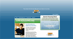 Desktop Screenshot of ldshousing.net