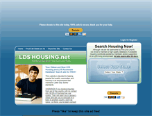 Tablet Screenshot of ldshousing.net